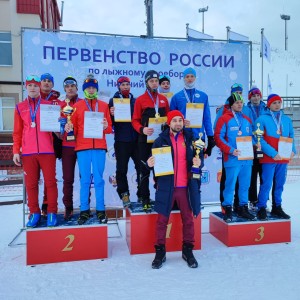 Плюс одно «золото» первенства России по лыжному двоеборью